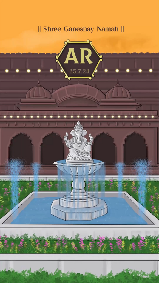 Royal Palace Invitation Theme